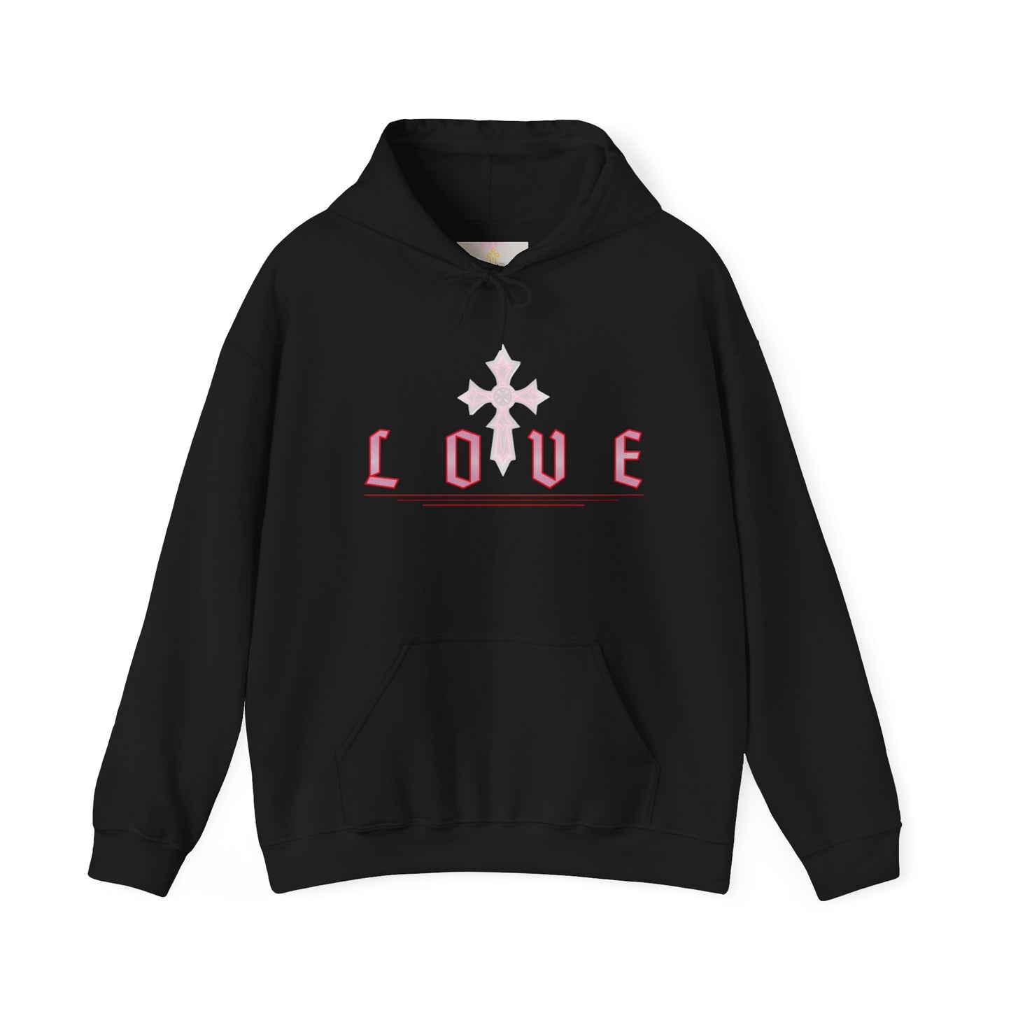 Fearless Love Men’s Hoodie – Stand Strong in Faith