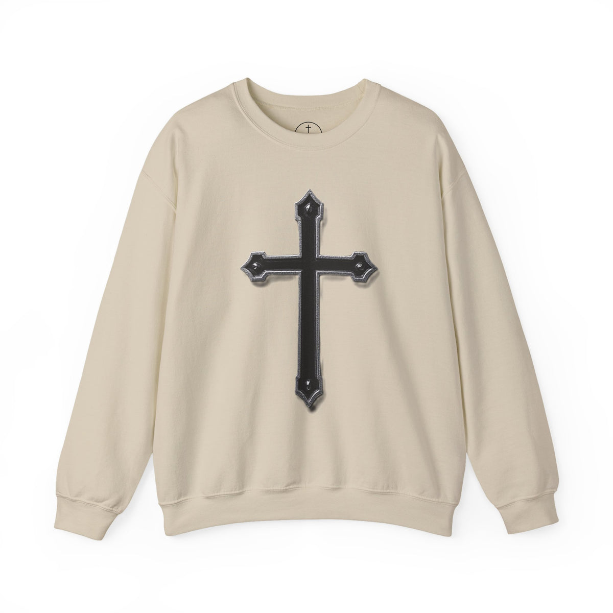 Black Cross Men’s Christian Sweatshirt