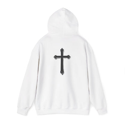 Black Cross Women’s Hoodie – Christian Apparel