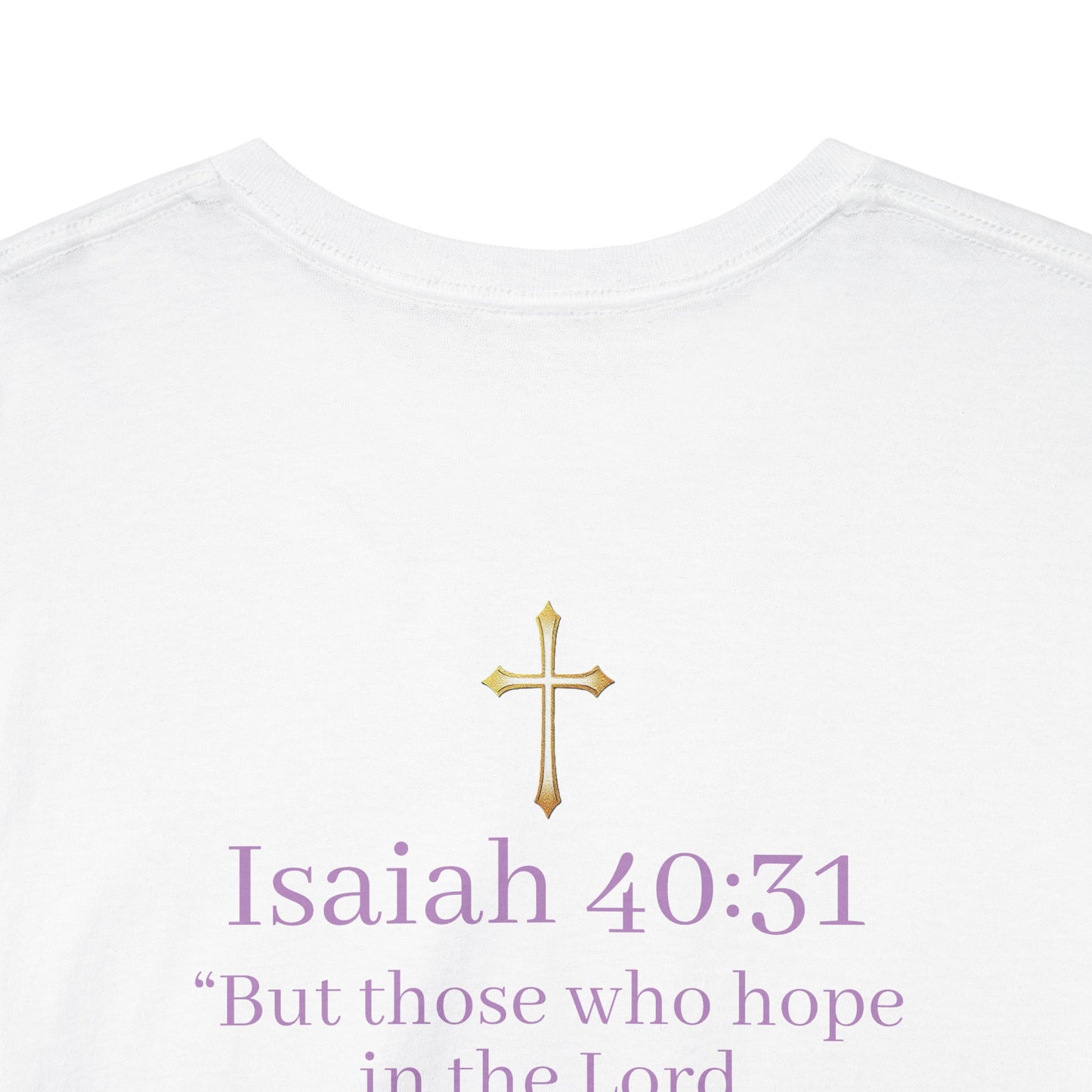 Men’s “Hope” Tee – Bold Scripture Design | Isaiah 40:31