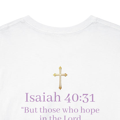 Men’s “Hope” Tee – Bold Scripture Design | Isaiah 40:31