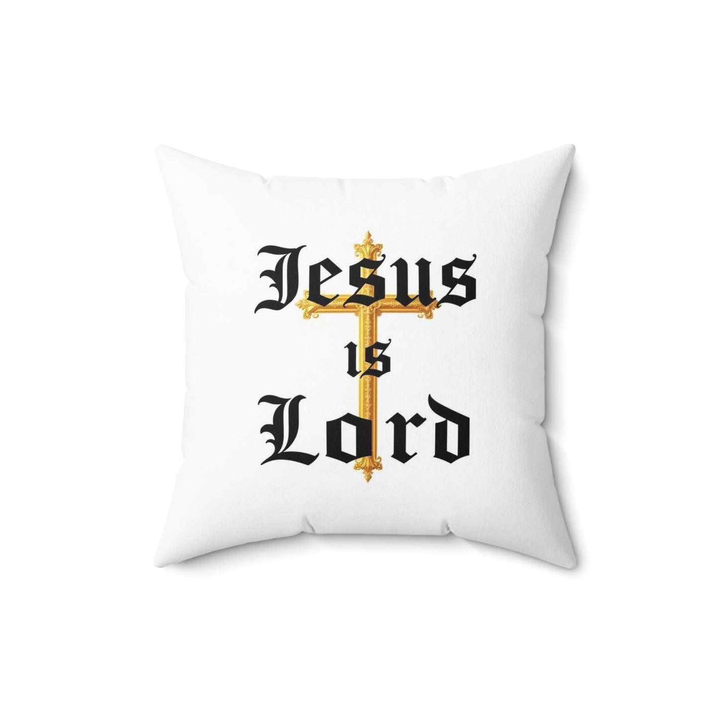 King of Kings – ‘Jesus is Lord’ Throw Pillow