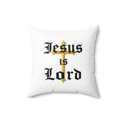 King of Kings – ‘Jesus is Lord’ Throw Pillow