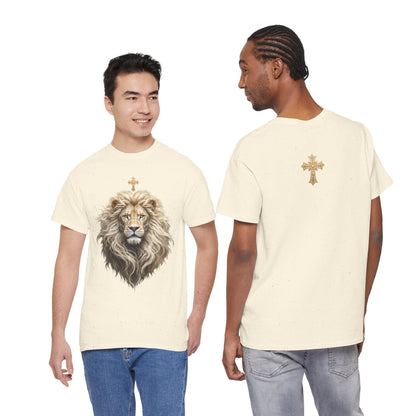 Christ the King (Lion of Judah) — Men's Christian T-Shirt