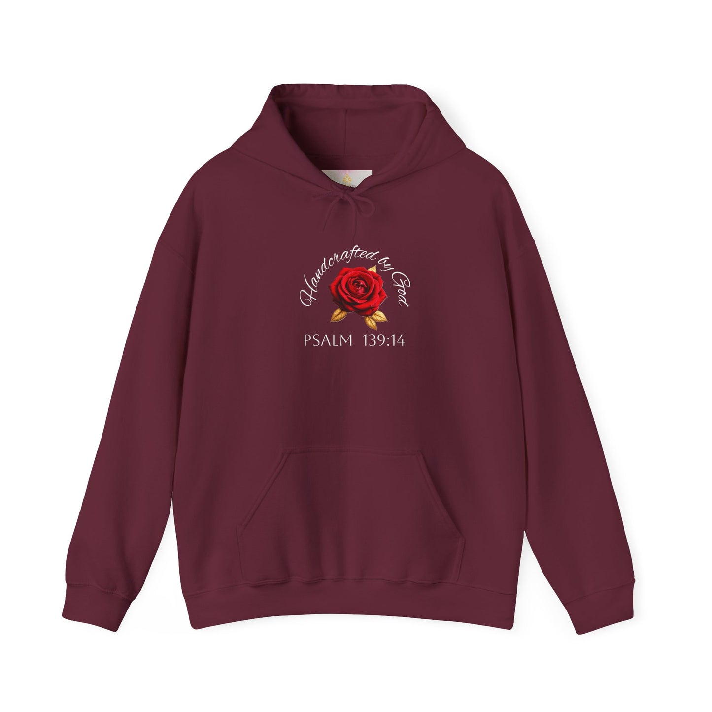 Handcrafted by God Rose Women's Hoodie