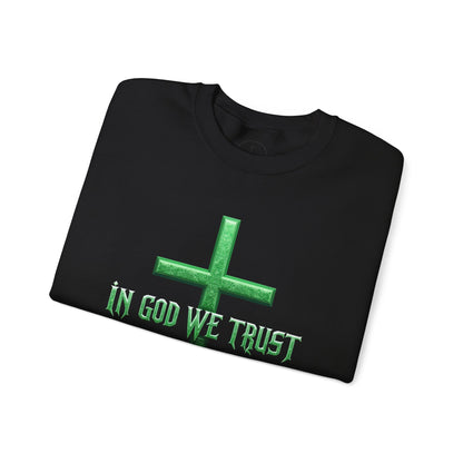 In God We Trust (Matrix) - Men's Christian Sweater