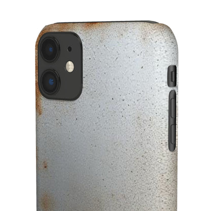 Old Steel Finish iPhone Snap Case