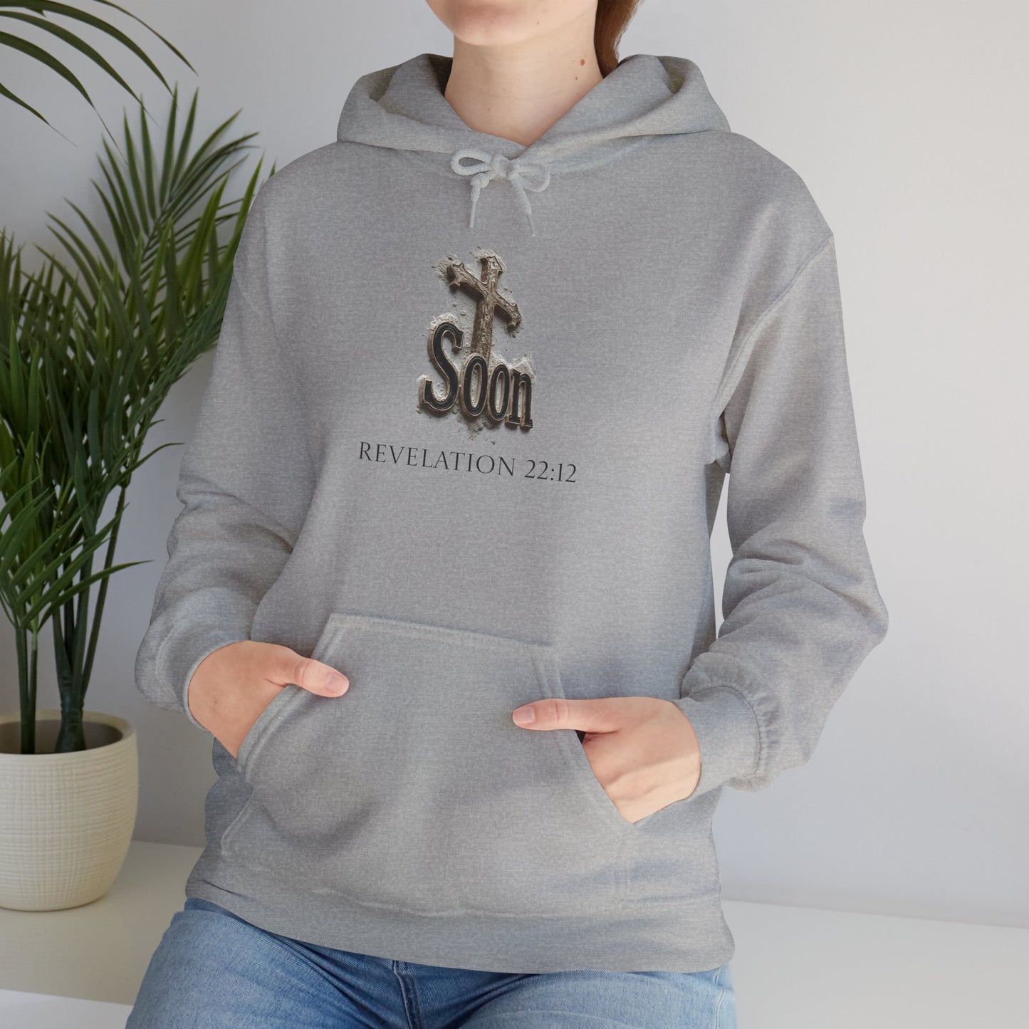 Soon: Revelation Christian Women’s Hoodie (Dark Lettering)