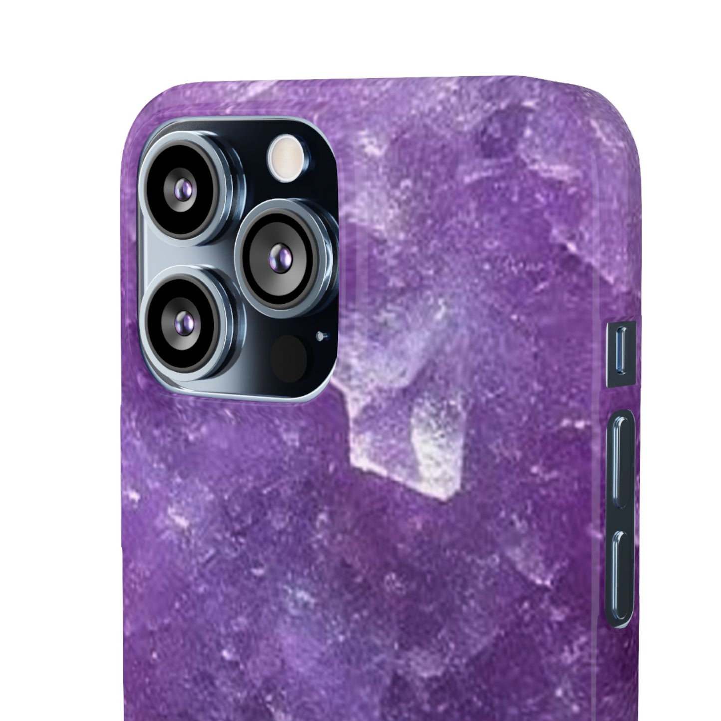 Amethyst Crystal Finish iPhone Snap Case