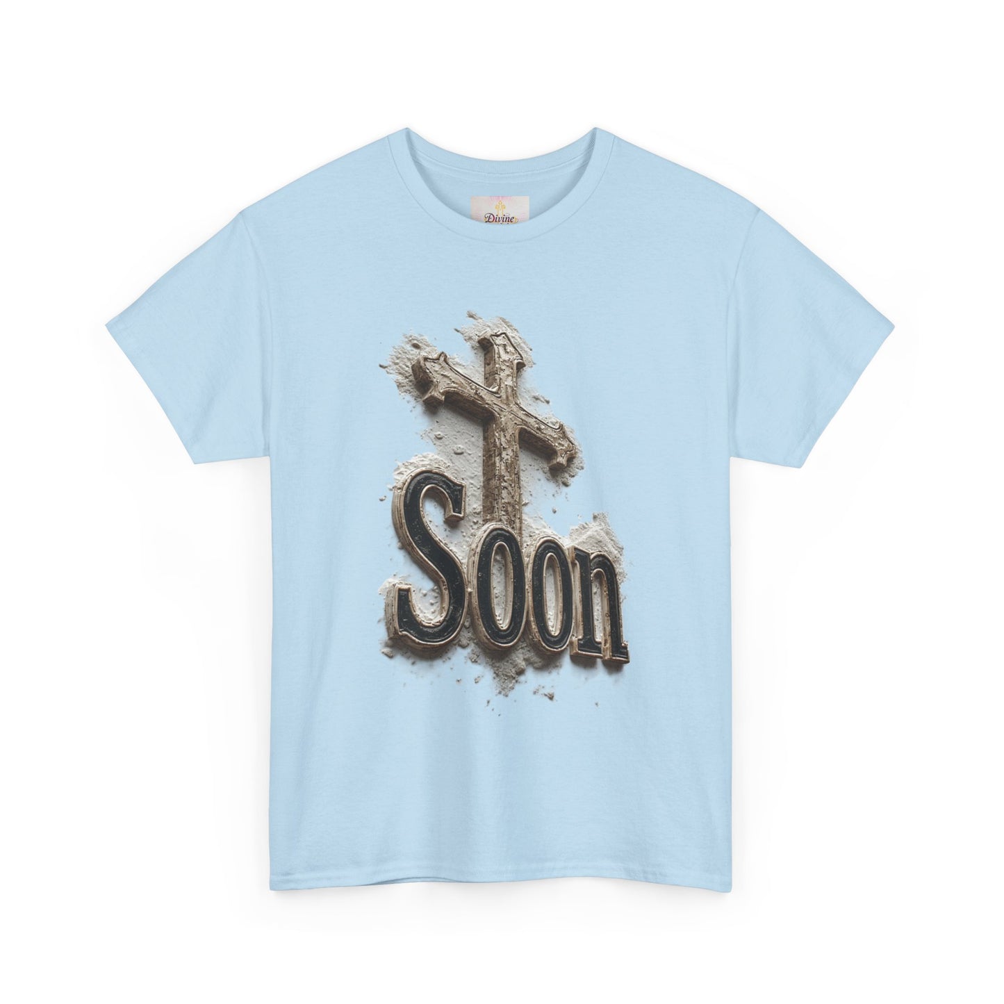 Soon: The Coming King Cross Tee – Men’s Faith Shirt