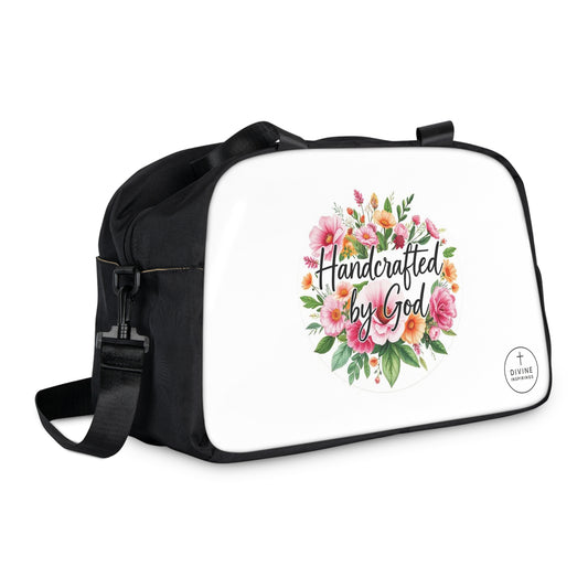 Handcrafted by God Fitness Bag – Faithfully Made