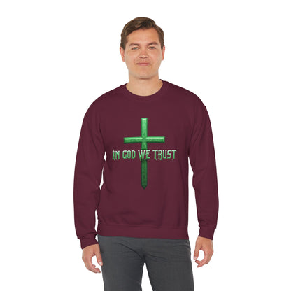 In God We Trust (Matrix) - Men's Christian Sweater