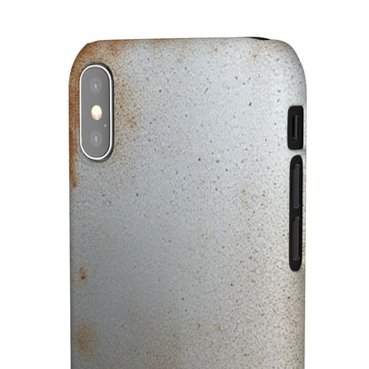 Old Steel Finish iPhone Snap Case
