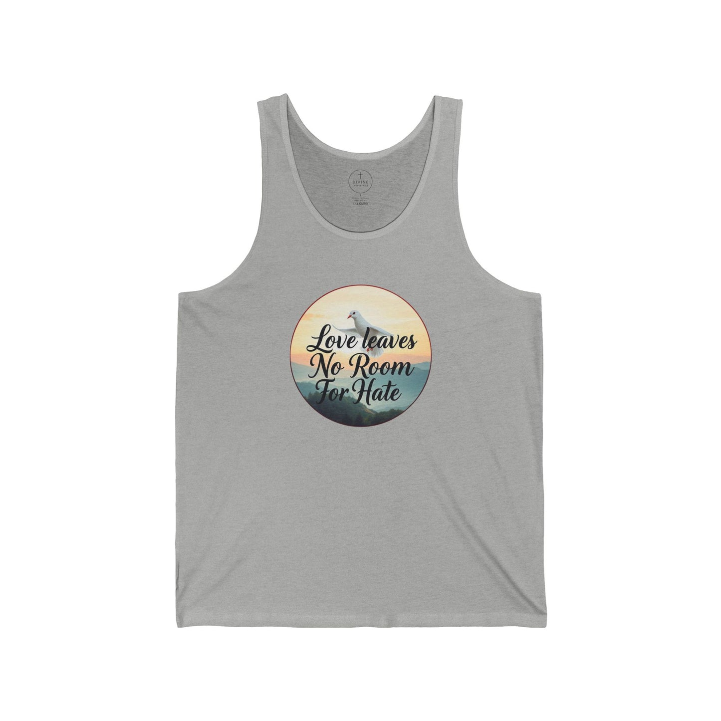 Love Leaves No Room For Hate Women's Tank Top – Christian Apparel