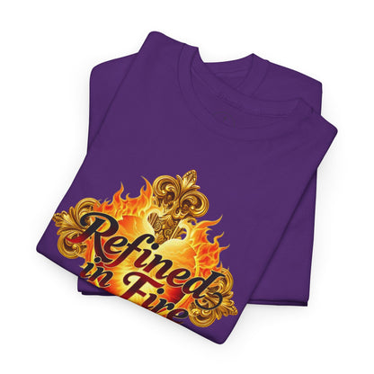 Refined in Fire — Men's Ornate Christian T-Shirt