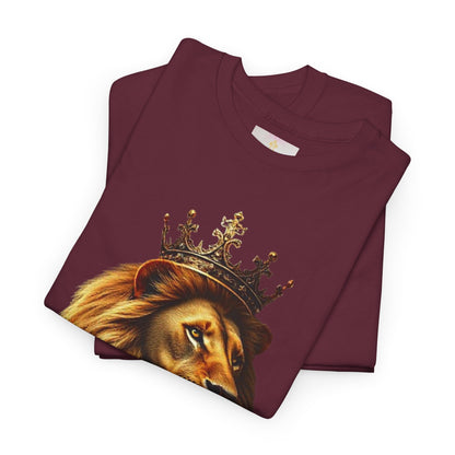Christ Is King – Lion & Cross Women’s Christian Tee