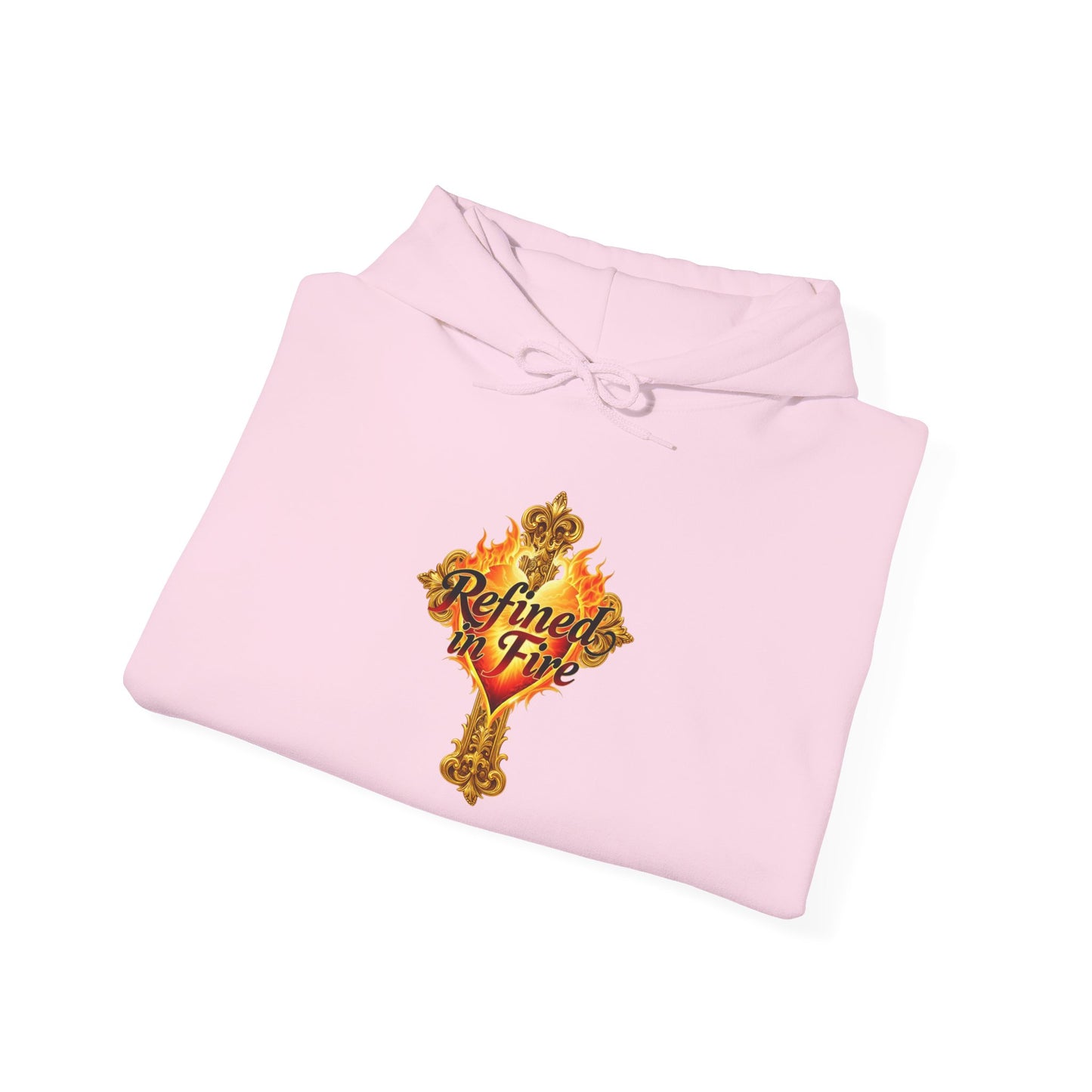 Refined by Fire - Women's Ornate Christian Hoodie