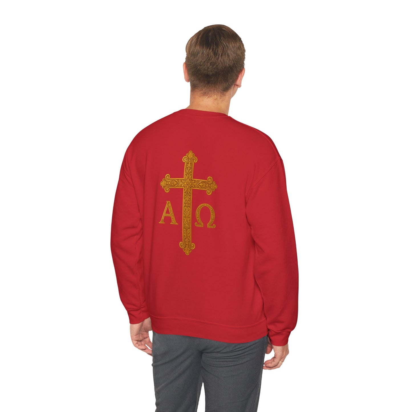 Christ is King (Lion Ed) – Men’s Christian Sweatshirt