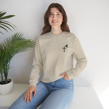 God’s Grace: Cross & Ravens Women's Sweatshirt