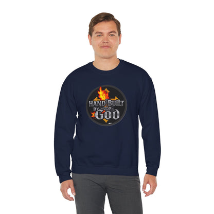 Hand Built by God - Men's Christian Sweatshirt