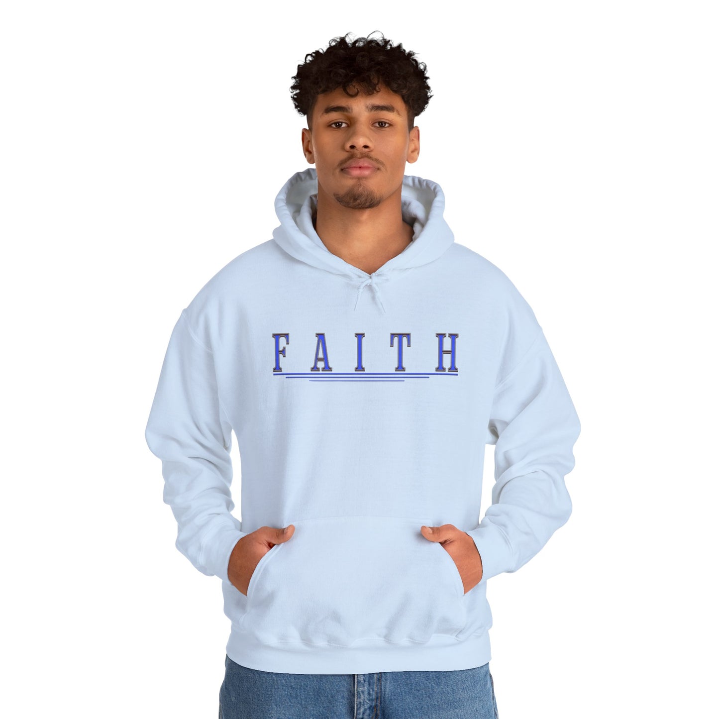 FAITH & Strength – Men’s Scripture Hoodie