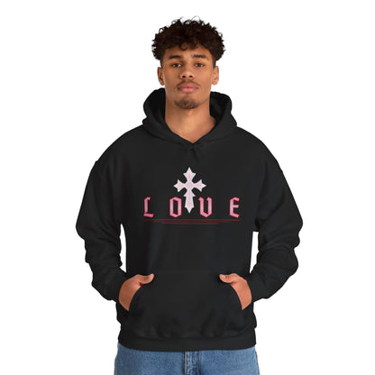 Fearless Love Men’s Hoodie – Stand Strong in Faith
