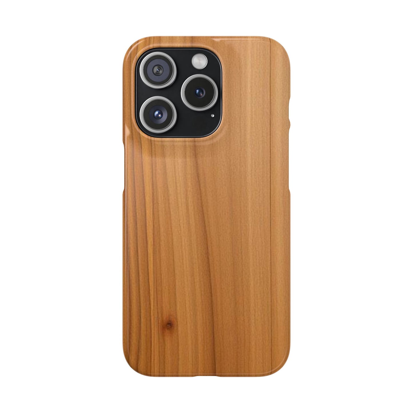 Natural Wood Grain iPhone Snap Case