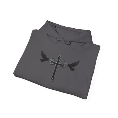 Servants of the Storm – Cross & Crows Men’s Hoodie