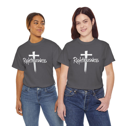 Righteousness - Christian Women's T-Shirt (Dark Colors)