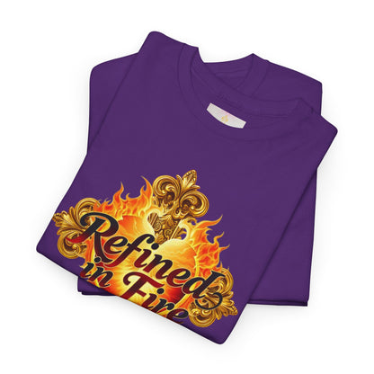 Refined in Fire — Women's Ornate Christian T-Shirt