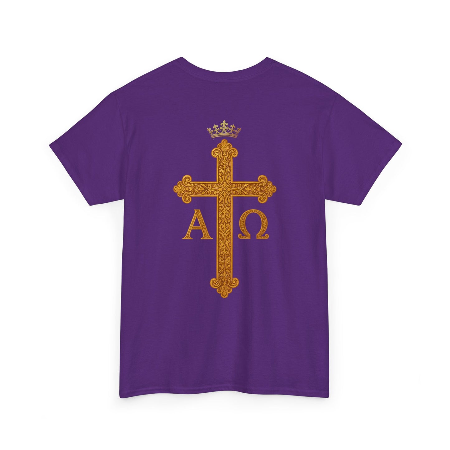 Christ Is King – Lion & Cross Men’s Christian Tee