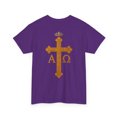 Christ Is King – Lion & Cross Men’s Christian Tee