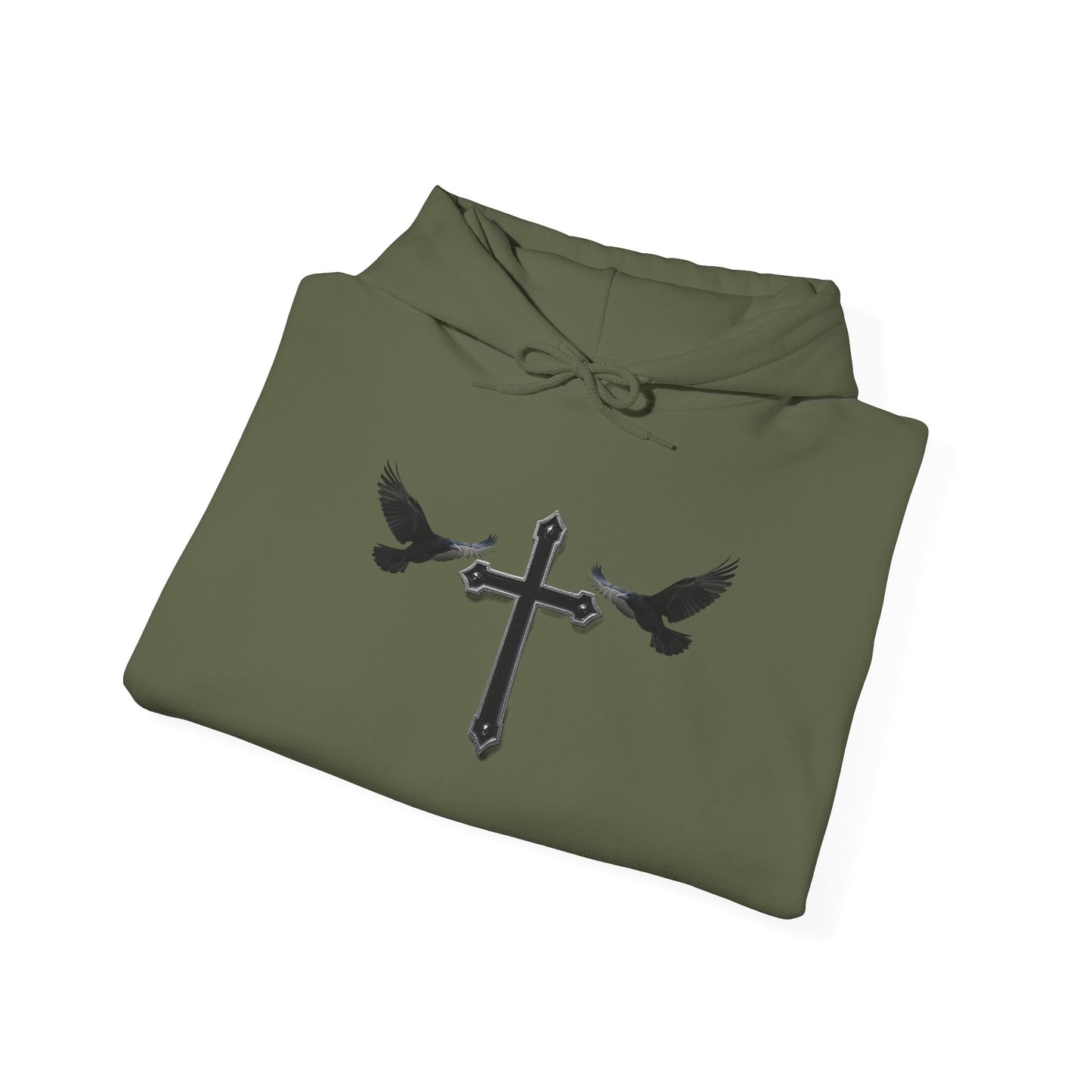 Servants of the Storm – Cross & Crows Men’s Hoodie