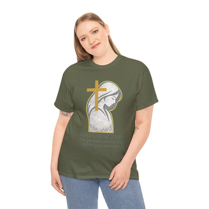 Humble Servant - Women's Christian Tee (Dark Lettering)