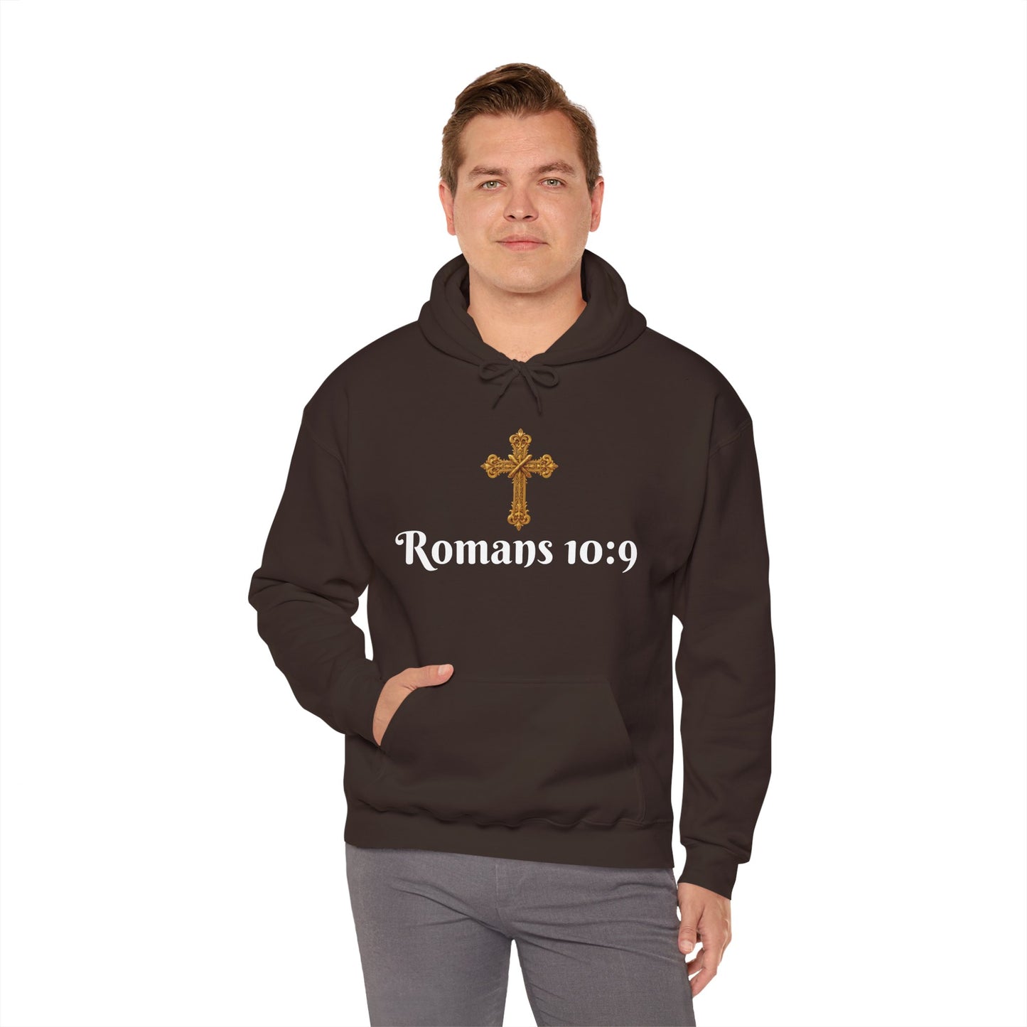 Bold Faith Men’s Hoodie – Proclaim Jesus Is Lord with Style