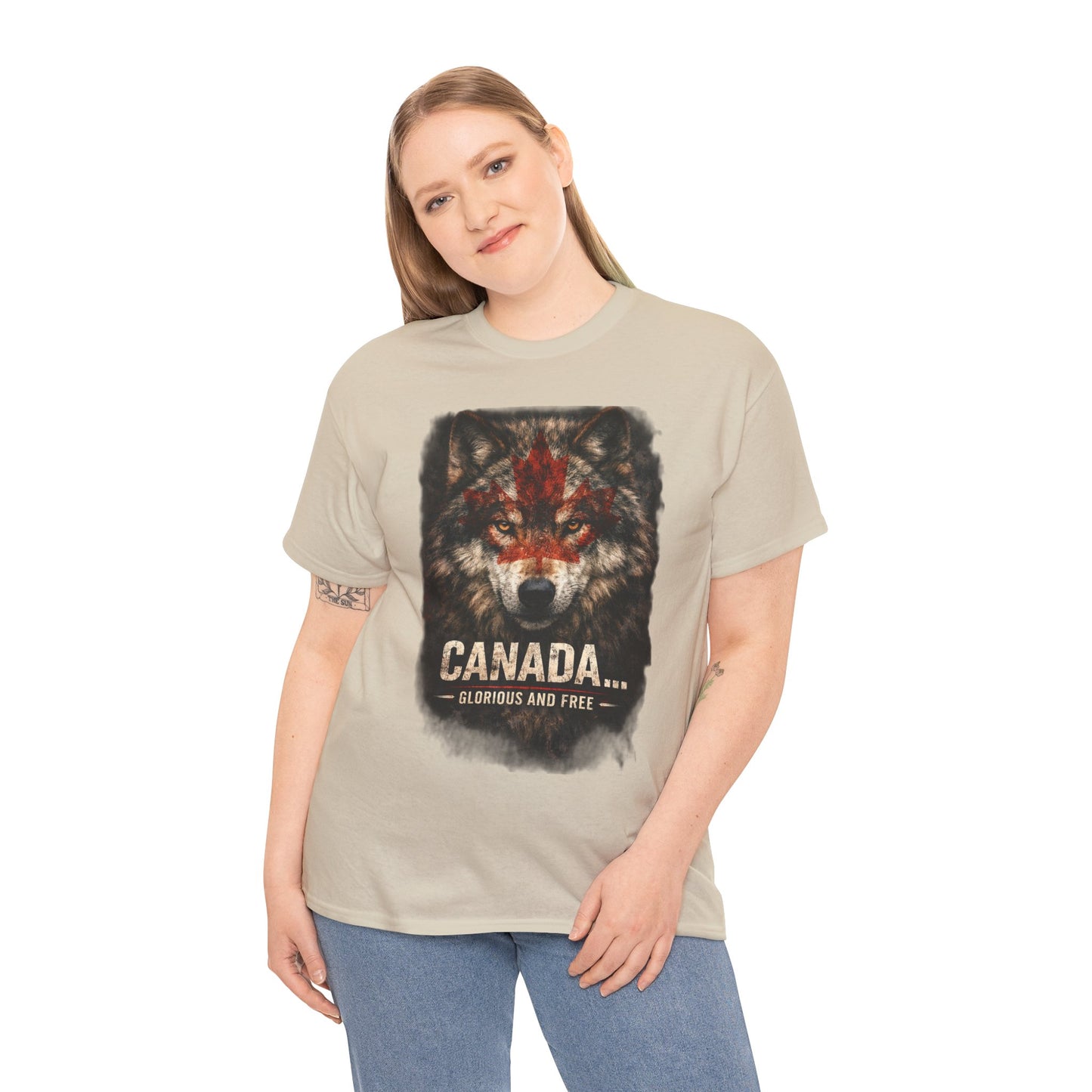 War Paint – Canada: Glorious and Free Women's T-Shirt