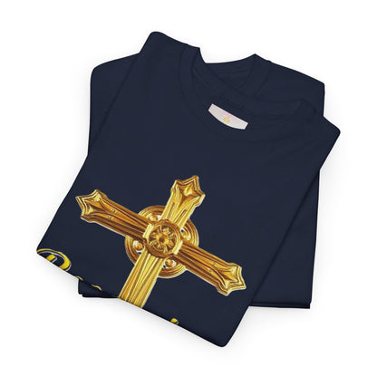 Becoming Men’s Faith Tee – Philippians 1:6 Edition (Light Lettering)