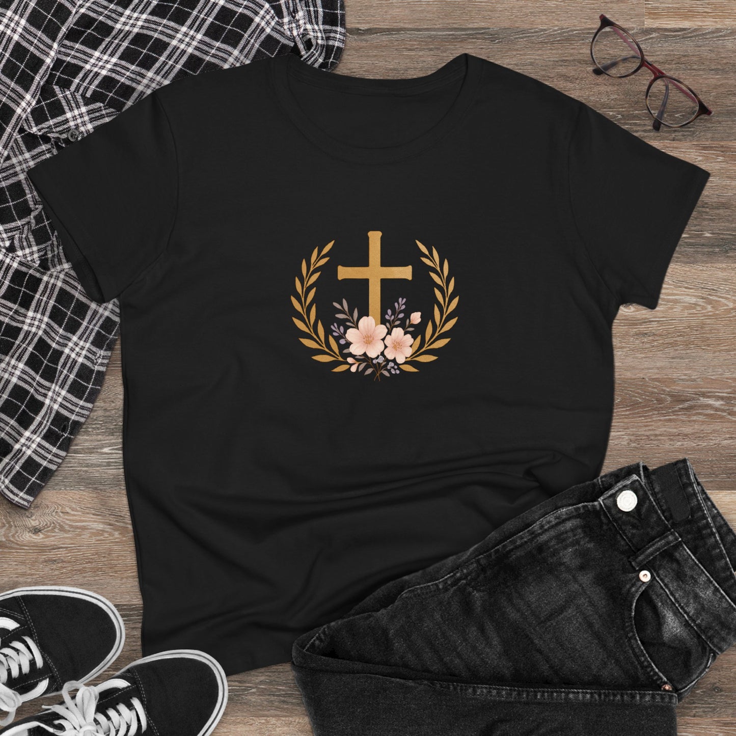 Crowned in Grace – Women’s Christian T-Shirt
