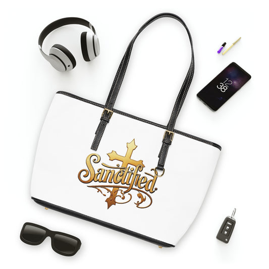 Sanctified Shoulder Bag – Bold Elegance with a Spiritual Touch