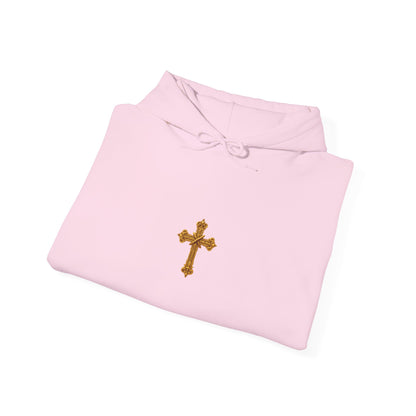 He Is Risen - Women's Christian Hoodie (Dark Lettering)