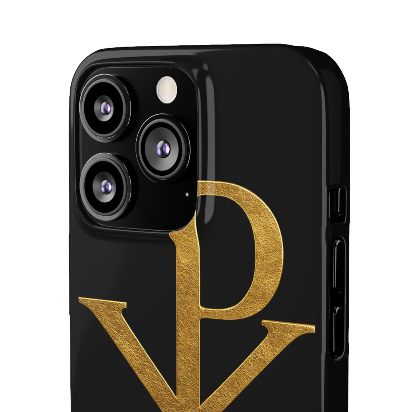Black Chi Rho Snap Case for iPhone – The Way, Truth & Life