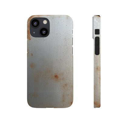 Old Steel Finish iPhone Snap Case