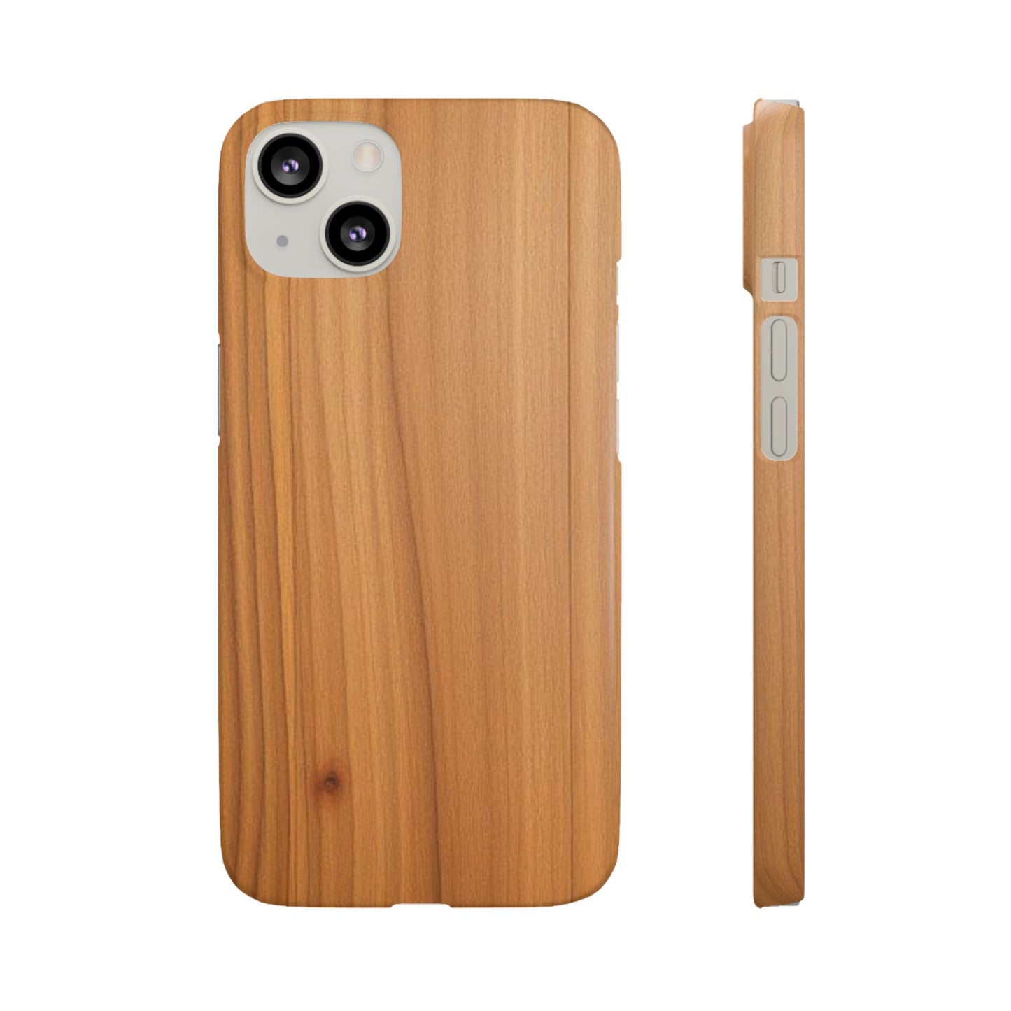 Natural Wood Grain iPhone Snap Case
