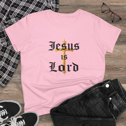 Jesus Is Lord – Women’s Tee of Devoted Faith