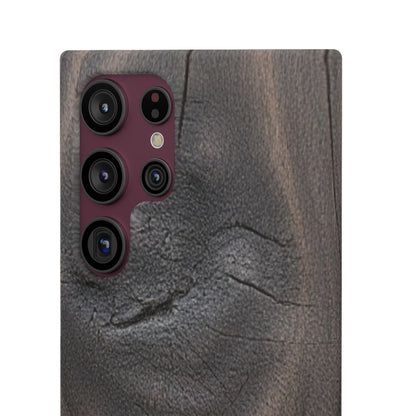 Dark Wood Grain Samsung Snap Case