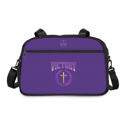 Strength & Victory in Purple – Fitness Bag