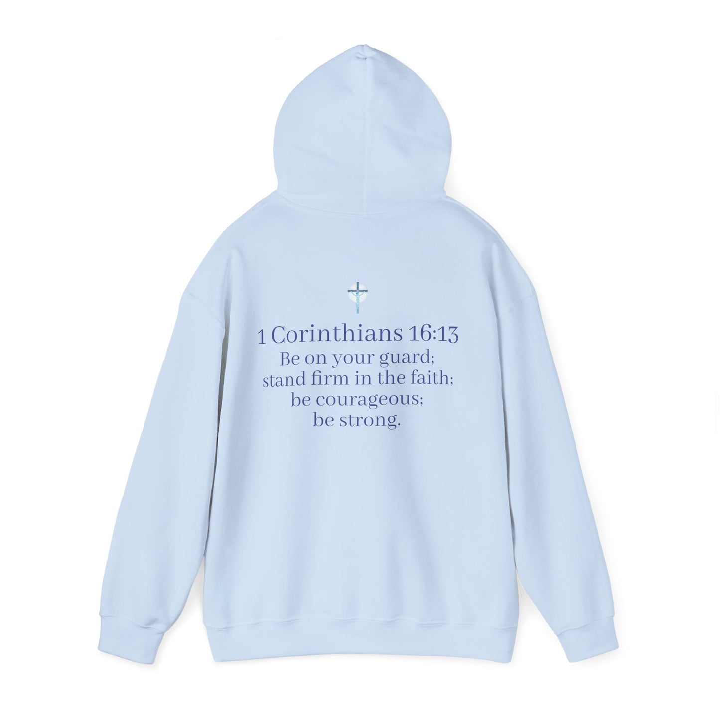FAITH & Strength – Men’s Scripture Hoodie