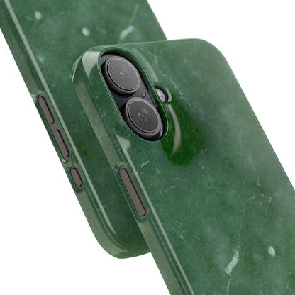 Jade Stone Finish iPhone Snap Case