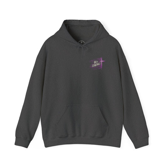 He’s Coming – Men’s Christian Hoodie