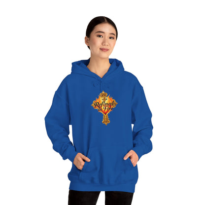 Refined by Fire - Women's Ornate Christian Hoodie